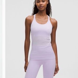 Lululemon ebb to street tank - lavender frost